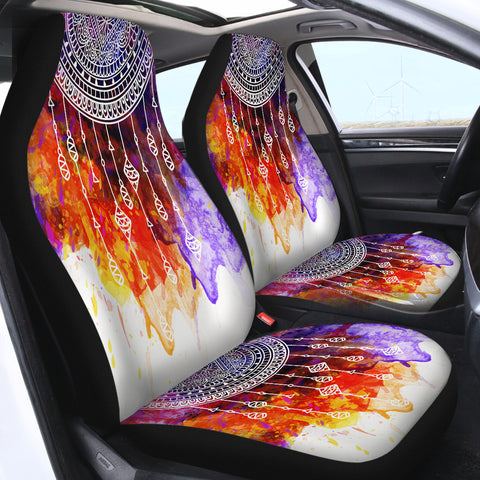 Image of Fire Dream Catcher SWQT0453 Car Seat Covers
