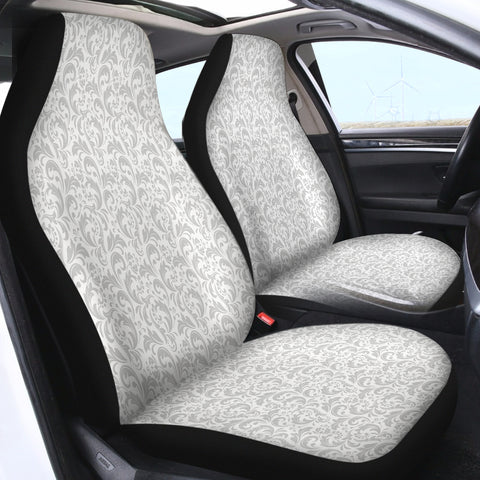 Image of Grey Paisley SWQT2247 Car Seat Covers