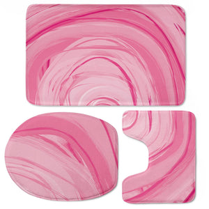 La Vie En Rose Toilet Three Pieces Set