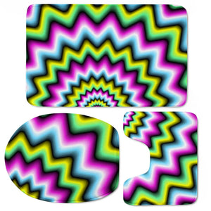 Psychedelic Daze Toilet Three Pieces Set