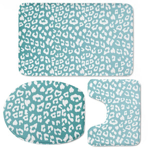 Leopard Under The Sea Toilet Three Pieces Set