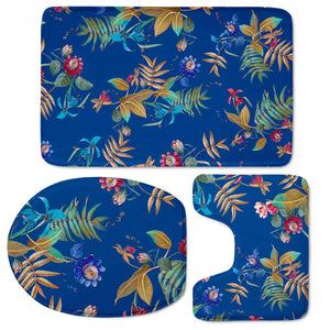 Tropical Paradise Toilet Three Pieces Set