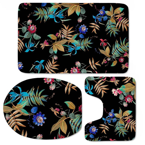 Image of Tropical Paradise Toilet Three Pieces Set