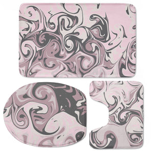 Crazy Swirls Toilet Three Pieces Set