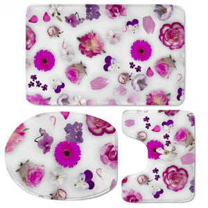 Flower Potpourri Toilet Three Pieces Set