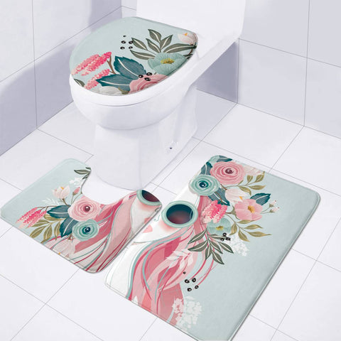 Image of Primavera Toilet Three Pieces Set