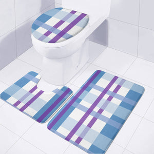 Blue Plate Toilet Three Pieces Set