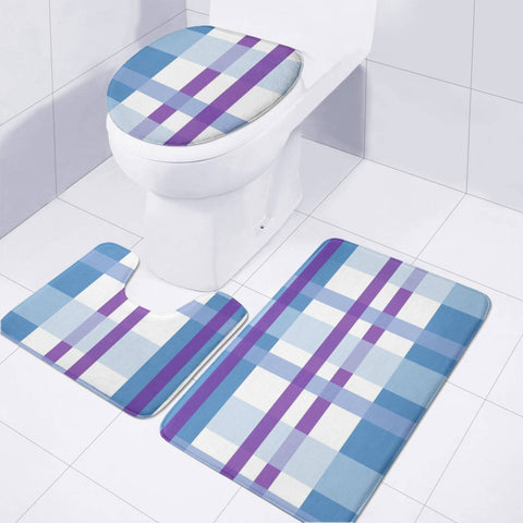 Image of Blue Plate Toilet Three Pieces Set