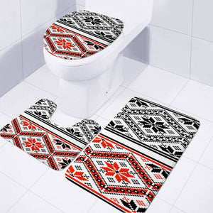 Spanish Cloth Toilet Three Pieces Set