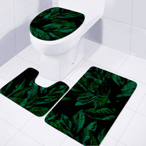 Green Laurel Toilet Three Pieces Set