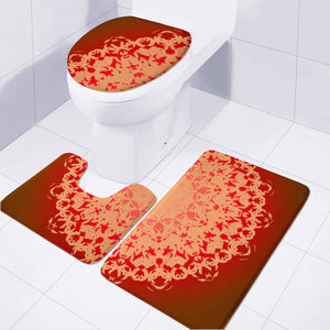 Mandala Toilet Three Pieces Set