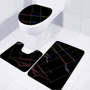 Space Time Toilet Three Pieces Set