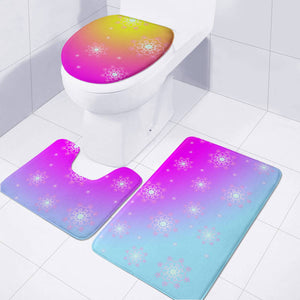 Mandala Toilet Three Pieces Set