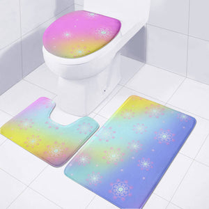 Mandala Toilet Three Pieces Set