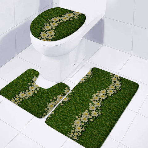 Image of White Fantasy Sakura In The Decorative Forest Of Fukushima Toilet Three Pieces Set