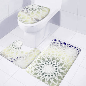 Mandala Toilet Three Pieces Set