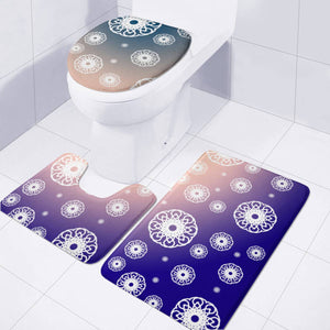 Mandala Toilet Three Pieces Set