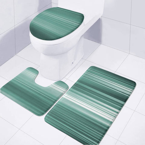 Image of Tech Abstract Print Toilet Three Pieces Set