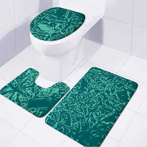 Storm & Biscay Green Toilet Three Pieces Set