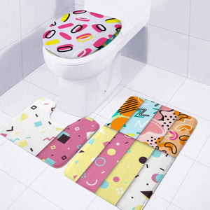 Party Time Toilet Three Pieces Set