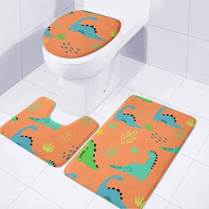 Little Dinosaurs Toilet Three Pieces Set