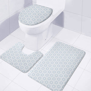 Classic Blue #9 Toilet Three Pieces Set