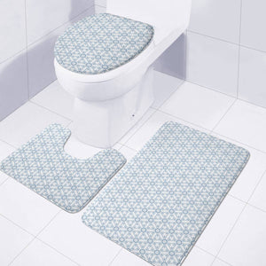 Classic Blue #10 Toilet Three Pieces Set