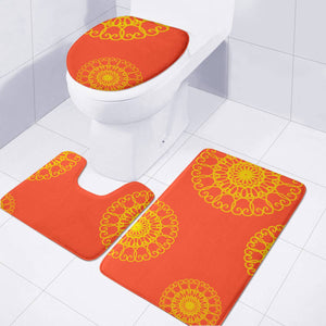 Mandala Toilet Three Pieces Set