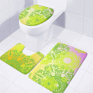 Mandala Toilet Three Pieces Set