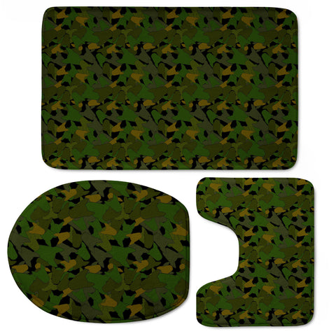 Image of Bully Camo Toilet Three Pieces Set