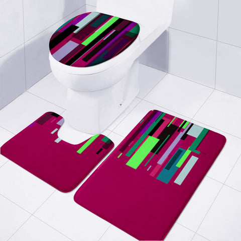 Image of Line Up Toilet Three Pieces Set