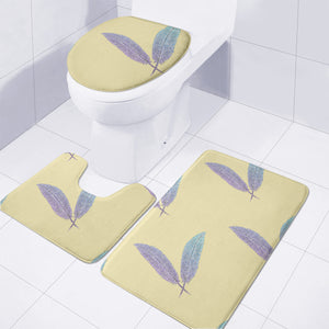 Feathers Toilet Three Pieces Set