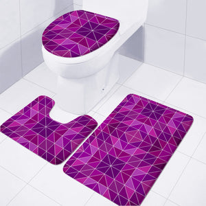 Purple Passion Toilet Three Pieces Set
