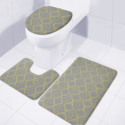 Image of Ultimate Gray & Illuminating #4 Toilet Three Pieces Set