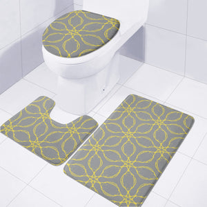 Ultimate Gray & Illuminating #5 Toilet Three Pieces Set