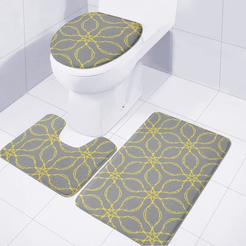 Image of Ultimate Gray & Illuminating #5 Toilet Three Pieces Set