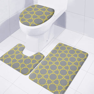 Ultimate Gray & Illuminating #6 Toilet Three Pieces Set