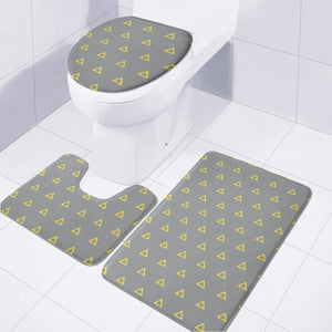 Ultimate Gray & Illuminating #8 Toilet Three Pieces Set