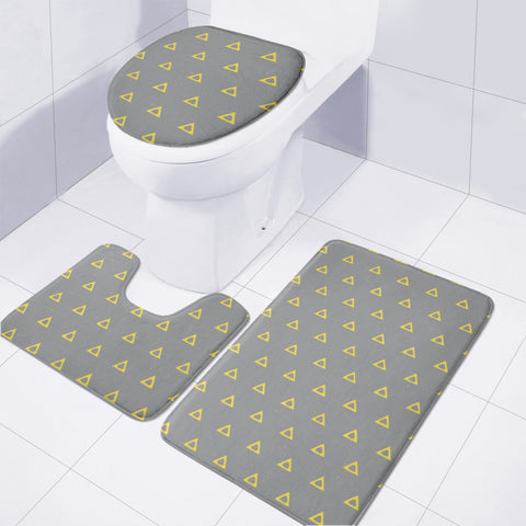 Image of Ultimate Gray & Illuminating #8 Toilet Three Pieces Set