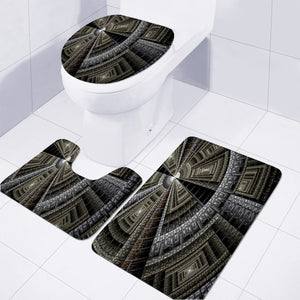 Space Age Toilet Three Pieces Set