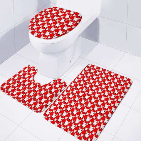 Image of Valentine Bully Toilet Three Pieces Set