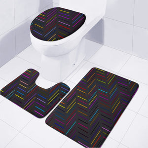 Night Spectrum Toilet Three Pieces Set