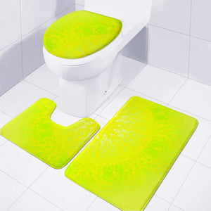 Green Toilet Three Pieces Set