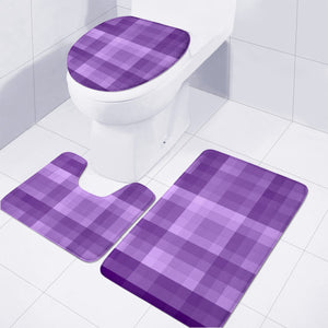 Purple Blade Toilet Three Pieces Set
