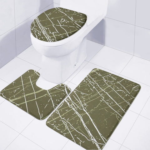 Image of Sphagnum, Nile & Bright White Toilet Three Pieces Set