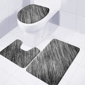 Gray Wind Toilet Three Pieces Set