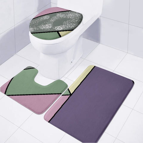 Image of Picturing Toilet Three Pieces Set