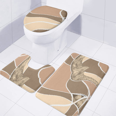 Image of Qina Toilet Three Pieces Set