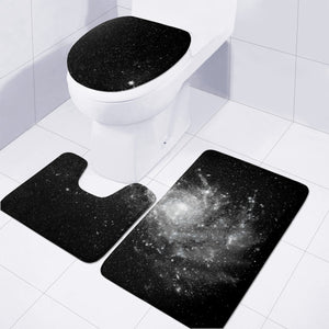 Effet Galaxy Noir Toilet Three Pieces Set