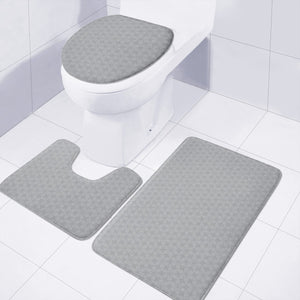 Ultimate Gray #3 Toilet Three Pieces Set